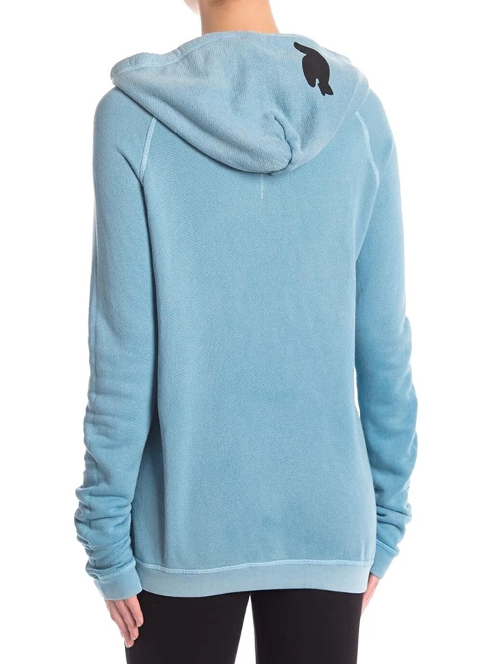 Free City Superfluff Lux Pullover Hoodie Sky Blue Size 0